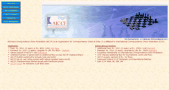 Desktop Screenshot of aiccf-chess.com